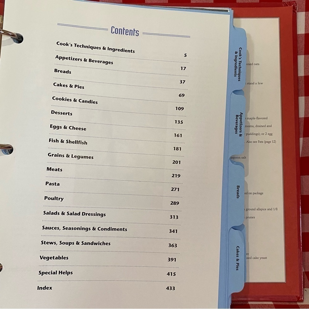 Betty Crocker’s New Cookbook 1996 Binder Style - Picture 11 of 11